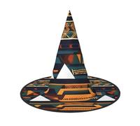 bndga African Ethnic Pattern Print Adults Carnival Party Hat Seasonal Festive Headwear Themed Cosplay Events Accessory