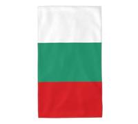 bndga Bulgarian Flag Print Lightweight Versatile Towel Soft Absorbent Bath For Bathroom Gym Travel Beach