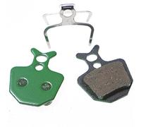 BNEAIGHW 5 Pairs(10 PCS) Green Memi-Metallic Resin Bicycle Disc Brake Pads Gasket parts