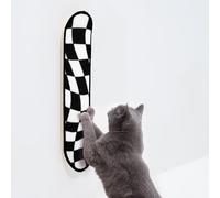 BNEKOLISM Replacement Cat Scratch Pad for Wall Mounted Skateboard Scratcher - 24x6 Inch Refill Mat, Plush Loop Carpet, Easy Swap (Single Pad)