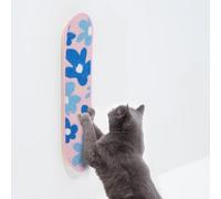 BNEKOLISM Replacement Cat Scratch Pad for Wall Mounted Skateboard Scratcher - 24x6 Inch Refill Mat, Plush Loop Carpet, Easy Swap (Single Pad)