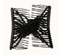 BNF Stretch Magic Combs Beaded Hairpin Bow Hair Head Comb Cuff Double Clip Black | Clothing, Shoes & Accessories | Womens Accessories | Hair Accessories