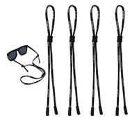 BNFGD 4 Pcs Glasses Straps, Glasses Chain Spectacles Cord for Women Sunglasses Strap Adjustable Non-Slip Eyewear Retainer Glass Cord Lanyard Eyeglass Holder Straps for Sports and Outdoor