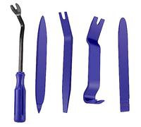 BNFGD 5 Pcs Trim Removal Tools, Car Door Panel Removal Tool trim removal tools, Plastic Pry Tools Fastener Removal Tool,Car Radio Door Panel Audio Dashboard car tools & equipment(Blue)