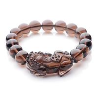 BNfthRT Obsidian Natural ice Type PiXiu Bracelet Men and Women