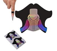 BNG 100Pcs Nail Forms Sticker Acrylic Extension Guide Tips Nail Art UV Gel Manicure Design Paper Tools Forms for Gel