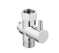BNGDFDGH 3 Way Switch Faucet G1/2inch Valve Adapter Shower Diverter Tap Connector Splitter Bathroom Accessories