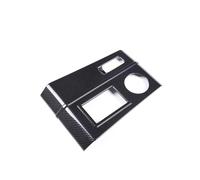 BNGDFDGH ABS Carbon Fiber Compatible With Mitsubishi Outlander 2022 2023 Car Center Console Gear Shift Panel Cover Trim Sticker Interior Accessories(Carbon Fiber)