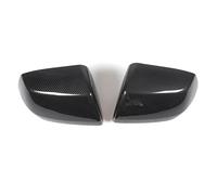 BNGDFDGH Compatible With Cadillac Escalade 2021-23 ABS Carbon Fiber Matte Black Car Side Rear View Mirror Cap Cover Exterior Modification Accessories(Carbon Fiber)