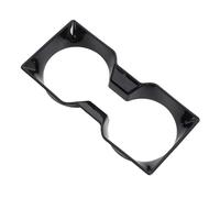 BNGDFDGH Compatible With Land Rover Defender 90 110 130 2025 Car Central Control Water Cup Frame Cover Trim Sticker Interior Accessories(Black)