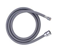 BNGDFDGH F1/2 M15*1 Nylon Braided Flexible Hose Kitchen Faucet Pull Out Motion Connetor Plumbing Silica Gel Inner Tube Gray(200cm)