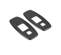 BNGDFDGH Real Carbon Fiber Car Seat Back USB Port Panel Frame Trim Compatible With Land Rover Defender 110 2020-2024 Accessories