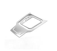 BNGDFDGH Stainless Steel Interior Car Central Console Water Cup Cover Frame Panel Trim Compatible With T-ROC T ROC TROC 2017 2018 2019(Matte Silver 3)