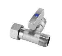 BNGDFDGH Universal Steel Angle Stop Valve 1/2 Inch Thread for Washlet Bidet Dishwasher Installation - Water Supply Shutoff