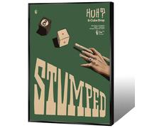 BNGFDV Retro Billiards Club Canvas Wall Art Funny Stumped Posters Trendy Hoh?8-Cube Drop Prints 90s Hand Holding Pool Cues Aesthetic Paintings For Home Bedroom Dorm Wall Decor 12x16in Unframed