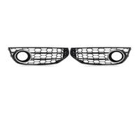 BNHIOPP Fog Light Grilles Compatible With A4 2010 2011 2012 2013 2014 2015 2016 1 Pair Front Bumper Fog Light Grille Cover Car Fog Lamp Grille