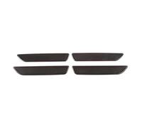 BNHIOPP Fog Light Grilles Compatible With For Mustang 2010 2011 2012 2013 2014 1 Pair Eyebrow Light Decoration Cover Trim Fog Lamp Frame Grille Cover