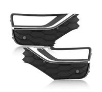 BNHIOPP Fog Light Grilles Compatible With Vw For Amarok 2H 2017 2018 2019 2020 1/2 Lhd Rhd Fog Light Cover Frame Grille Trim Accessories 2H6807490