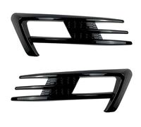 BNHIOPP Fog Light Grilles Compatible With Vw For Golf 7 For Mk7 2014 2015 2016 2017 1 Pair Front Bumper Fog Light Grilles Fog Lamp Eyebrow Cover Trim