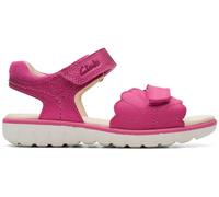 BNIB Clarks Girls ROAM WING K Pink Leather Sandals