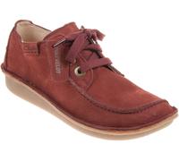 BNIB Clarks Ladies FUNNY DREAM Chestnut Nubuck Leather Shoe