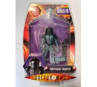 BNIB DOCTOR DR WHO BBC SERIES 4 SONTARAN TROOPER TOY ACTION FIGURE CHARACTER
