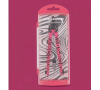 Eberhard Faber 571701 - Quick Adjustment Compass in Case, Neon Pink