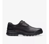 BNIB Mens Clarks ROCKIE WALK GTX Black Waterproof Leather Shoes RRP £130