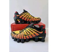 Nike Shox Tl Mens Fashion Trainers in Black Yellow - 10 UK