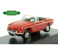 BNIB N GAUGE OXFORD DIECAST 1:148 NMGB001 MGB ROADSTER TARTAN RED CAR
