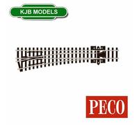 BNIB N Gauge PECO SL-E396 Medium Radius, Left Hand Point - Code 80 ELECTROFROG