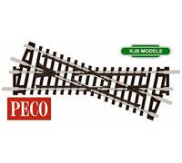 BNIB N Gauge PECO ST-51 Crossing, Left Hand, 22.5° Insulfrog - SETRACK Code 80