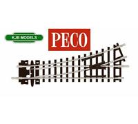 BNIB N Gauge PECO ST-6 No.1 Radius, L/H Turnout, Insulfrog Point SETRACK Code 80