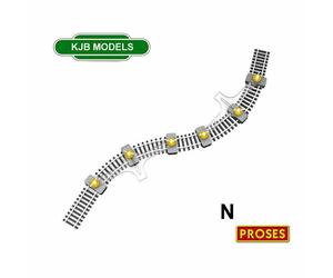 BNIB N Gauge PROSES FT-N-01 Track Holder Tool
