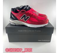 ✅ BNIB New Balance M990PL3 Suede RED ENCAP Made In US 8.5 UK 8 EU 42