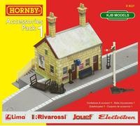 BNIB OO Gauge Hornby R8227 Building Extension Pack 1