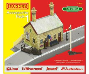 BNIB OO Gauge Hornby R8227 Building Extension Pack 1