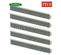 BNIB OO Gauge PECO LK-61 Platform Edging, Stone type (5 Pk)