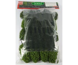 BNIB OO / HO BUSCH 6491 50 MIXED FOREST TREES WITH ROOTS - MODEL RAILWAY SCENERY