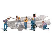 HO Auto Mechanics Woodland Scenics