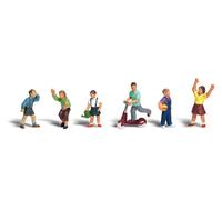 Woodland Scenics HO Scale Scenic Accents Figures/People Set Children (US IMPORT)