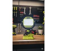 Ryobi RLCL18-0 18V ONE+ Cordless LED Clamp Light (Bare Tool), Green