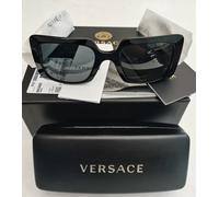 BNIB VERSACE ITALY VE4405 GB1/87 BLACK/DARK GREY SUNGLASSES 54[]22 140 3N