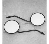 Bnineteenteam 2pcs of 8 Mm/0.3 -cch -Motorrad Rear Mirror to Impact a Round Side Mirror Resistant to Electric Impacts