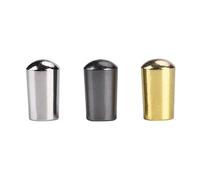 Bnineteenteam 3Pcs Guitar Switch Knob Tip - 3 Way Toggle Switch Cap for LP & EPI Electric Guitar (Silver, Black, Gold)
