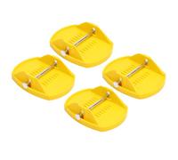 Bnineteenteam 4PCS Heavy Duty RV Leg Pads, Stabilizer Jack Pads Prevents Sinking for Motorhome Camping Vehicle, with Wide Base for Optimal Weight Distribution