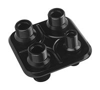 Bnineteenteam 6061 -T6 -Billet Aluminum Aleoy A/c Heating Connection of The Lump Lever for The/GM Power, Durability, Suitable for All OEM Systems/After Sales After Sales Systems (Black)