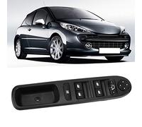 Bnineteenteam 6490.EH FIT Window Switch on the Right for 207 Stable Performance of High Reliability ABS, Adjustment 207 2006-2016, Practical and Convenient