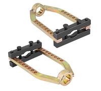 Bnineteenteam 9 Holes Propshaft Separator Tool Heavy-Duty CV Joint Puller for Fast Automobile Drive Shaft Removal Professional Galvanized Metal Iron Black + Gold 1 X Propshaft Separator for Mechanics