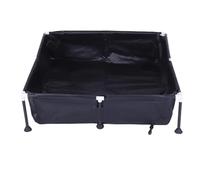 Bnineteenteam Above Ground Pool, PVC Material, Easy Installation for Family Outdoor Fun in Small Spaces, 37.4x37.4x7.9in Rectangular Pet Bathing Pool